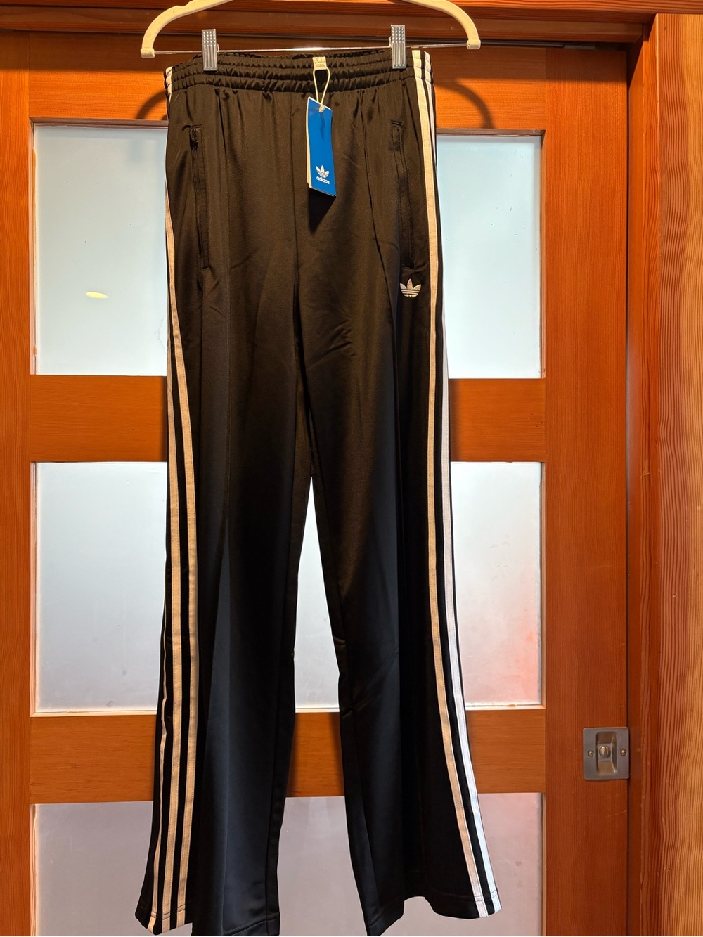 NWT Adidas Originals Firebird Black Track Pants